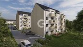 Nový nízkoenergetický byt 3+kk s balkonem - Bydlení Za Dvory, Fryšták, cena 6506400 CZK / objekt, nabízí 